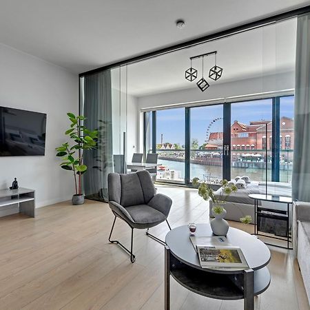 Symfonia Amazing River View Apartment By Downtown Apartments Гданьск Экстерьер фото